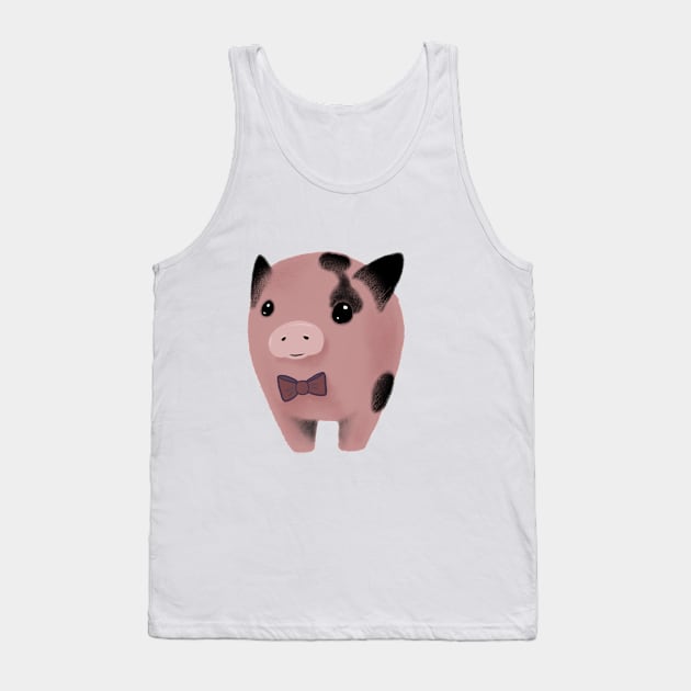 Sweet little pig Tank Top by Arpi Design Studio